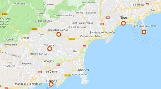 French riviera Property managment around Cannes, Grasse, Valbonne, Nice and Saint Jean Cap Ferrat